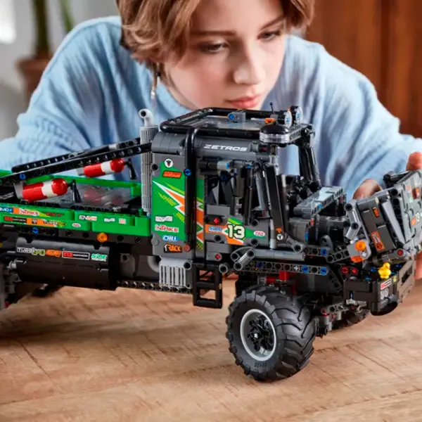 Конструктор LEGO 4x4 Mercedes-Benz Zetros Trial Truck Транспорт/ Разноцветный photo 15