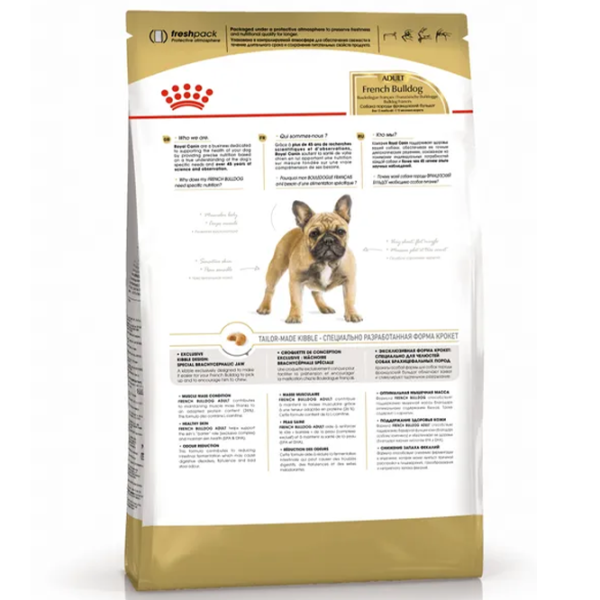 Hrană pentru câini uscată Royal Canin French Bulldog Adult 27825-001 3 kg/ Carne photo 2