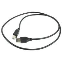 Cablu de date Cablexpert USB Type-A + USB Type-B 1 m/ Black photo 3