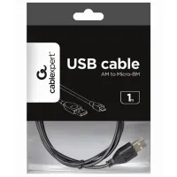 Cablu de date Cablexpert USB Type-A + USB Type-B 1 m/ Black photo 5