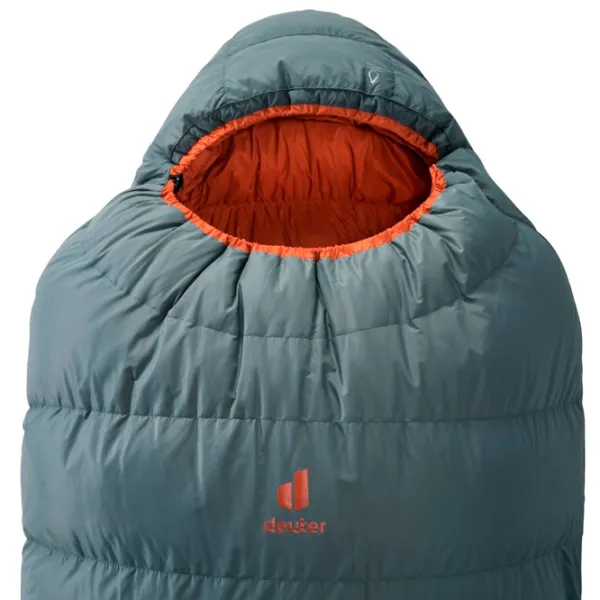 Sac de dormit Deuter Astro Pro 600 Left Polyester/ Grey paprika photo 2