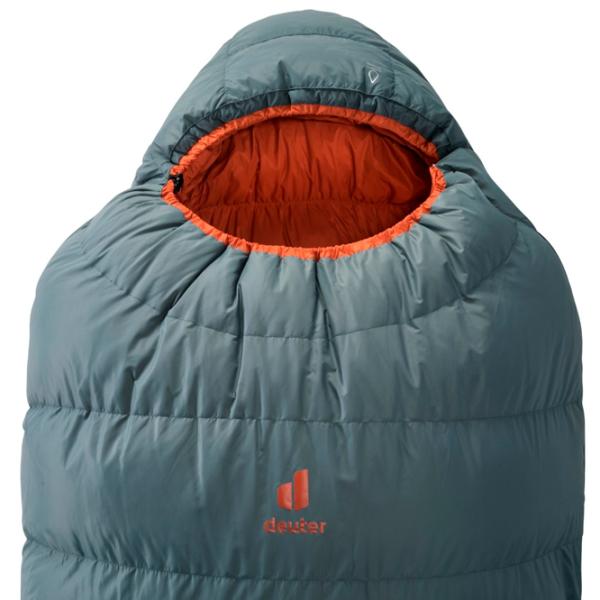 Sac de dormit Deuter Astro Pro 600 Left Polyester/ Grey paprika photo 2