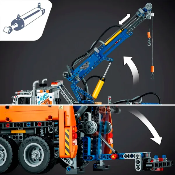 Constructor LEGO Heavy-duty Tow Truck Transport/ Multicolor photo 10