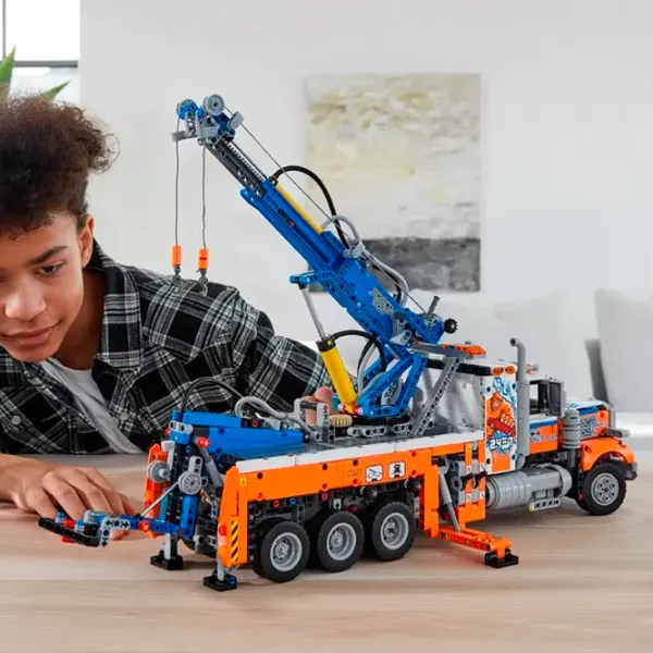 Constructor LEGO Heavy-duty Tow Truck Transport/ Multicolor photo 13