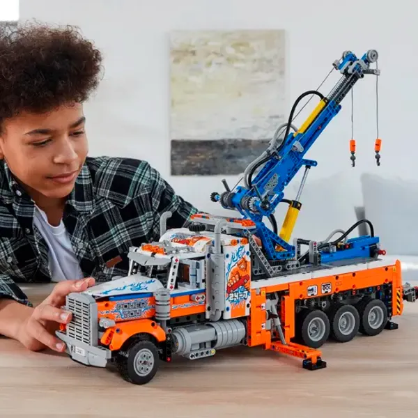Constructor LEGO Heavy-duty Tow Truck Transport/ Multicolor photo 14