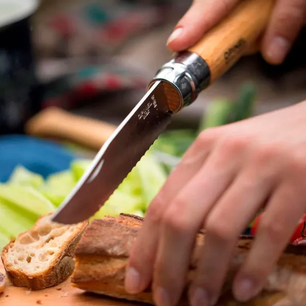 Нож Opinel Serrated N12/ 6 для повседневного использования/ Sandvik 12C27 photo 5
