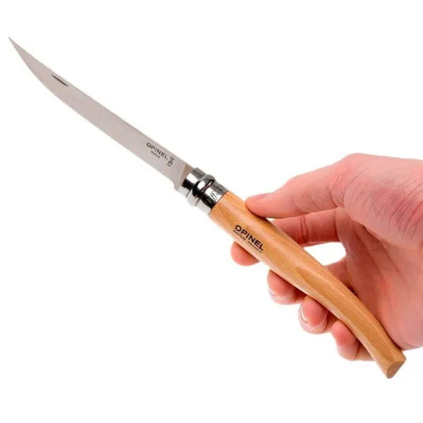 Нож Opinel Slim Beech Wood Nr. 12 для повседневного использования/ Sandvik 12C27 photo 4