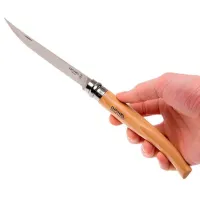 Нож Opinel Slim Beech Wood Nr. 12 для повседневного использования/ Sandvik 12C27 photo 4