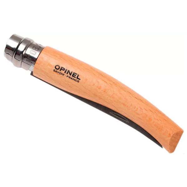 Нож Opinel Slim Beech Wood Nr. 8 для повседневного использования/ Sandvik 12C27 photo 3