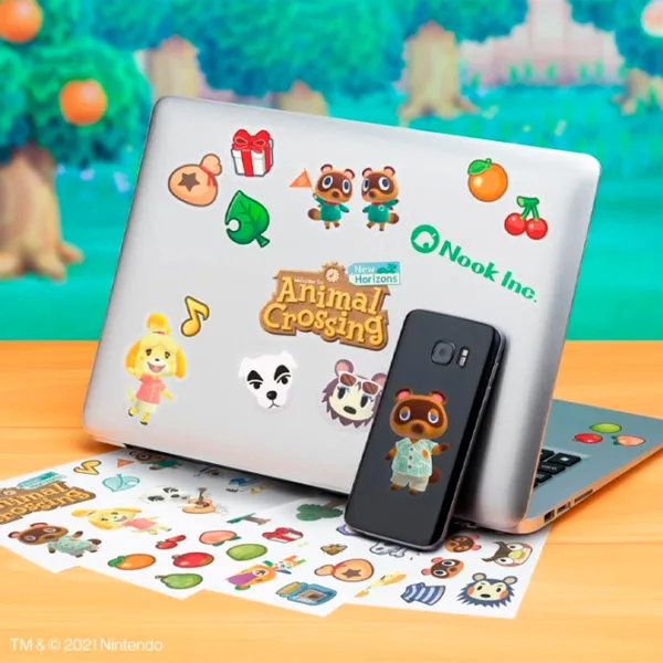Set Paladone Gadget Decals PP9708NN Animal Crossing/ Multicolor photo 9