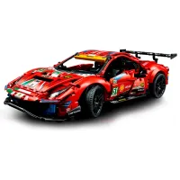 Constructor LEGO Ferrari 488 GTE “AF Corse 51” Mașină/ Red photo 6