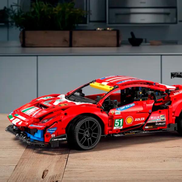 Конструктор LEGO Ferrari 488 GTE “AF Corse 51” Автомобиль/ Красный photo 8