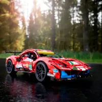 Constructor LEGO Ferrari 488 GTE “AF Corse 51” Mașină/ Red photo 10
