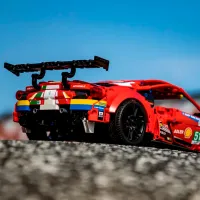 Constructor LEGO Ferrari 488 GTE “AF Corse 51” Mașină/ Red photo 12