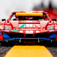 Constructor LEGO Ferrari 488 GTE “AF Corse 51” Mașină/ Red photo 13