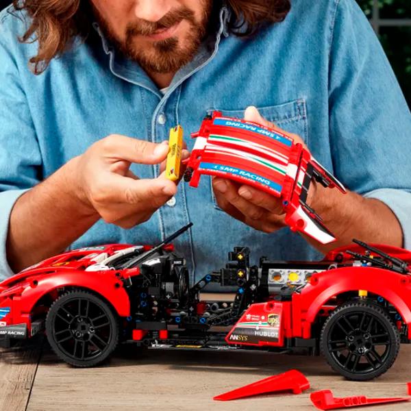 Конструктор LEGO Ferrari 488 GTE “AF Corse 51” Автомобиль/ Красный photo 15