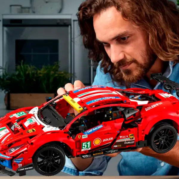Конструктор LEGO Ferrari 488 GTE “AF Corse 51” Автомобиль/ Красный photo 16