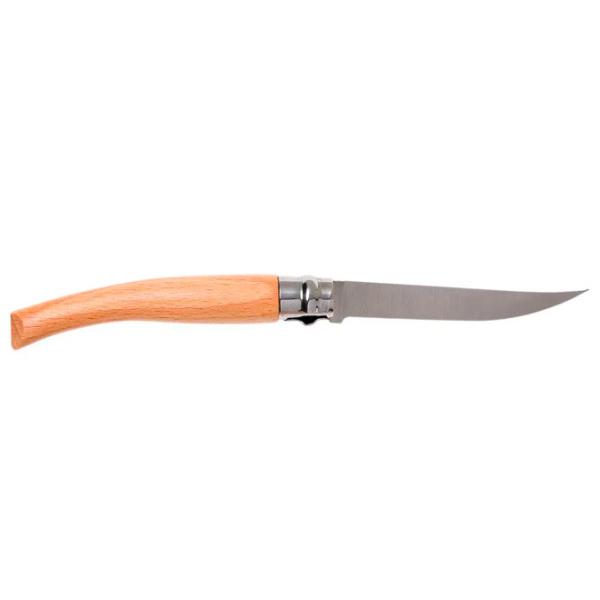 Нож Opinel Slim Olive Nr. 10 рыбацкий/ Sandvik 12C27 photo 2