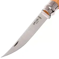 Cuțit Opinel Slim Olive Nr. 10 pentru pescuit/ Sandvik 12C27 photo 4