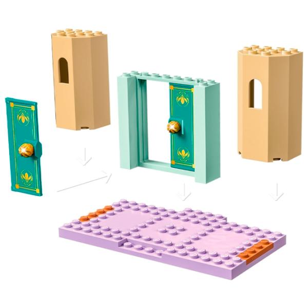 Конструктор LEGO Anna and Olaf's Castle Fun Персонаж из мультфильма/ Разноцветный photo 5