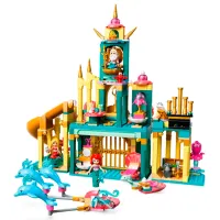 Constructor LEGO Ariel’s Underwater Palace Personaj de desene animate/ Multicolor photo 2