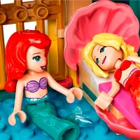 Constructor LEGO Ariel’s Underwater Palace Personaj de desene animate/ Multicolor photo 8