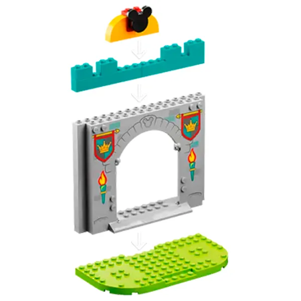 Constructor LEGO Mickey and Friends Castle Defenders Personaj de desene animate/ Multicolor photo 6