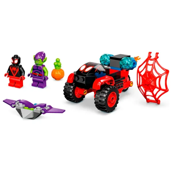Constructor LEGO Miles Morales: Spider-Man’s Techno Trike Transport/ Multicolor photo 2