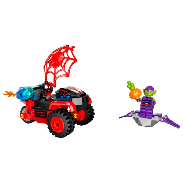 Constructor LEGO Miles Morales: Spider-Man’s Techno Trike Transport/ Multicolor photo 4
