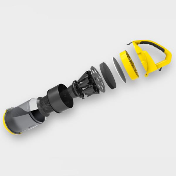 Aspirator KARCHER VC3 Plus 1.198-127.0 1100 W/ Black Yellow photo 5 Aspirator KARCHER VC3 Plus 1.198-127.0 1100 W/ Black Yellow photo 5