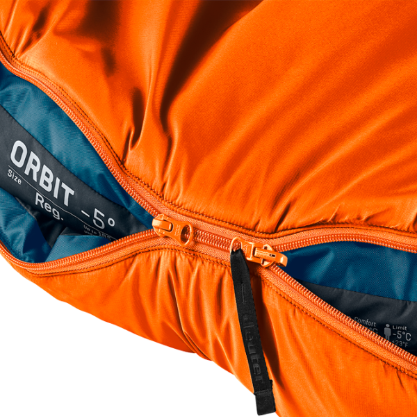 Спальный мешок Deuter Orbit REG Left Polyester/ Оранжевый photo 5