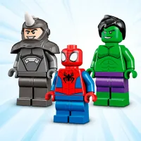 Constructor LEGO Hulk vs. Rhino Truck Showdown Transport/ Multicolor photo 6