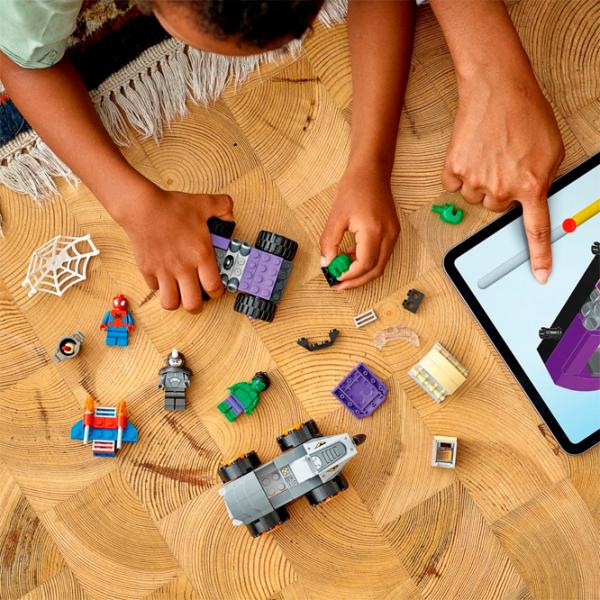 Конструктор LEGO Hulk vs. Rhino Truck Showdown Транспорт/ Разноцветный photo 9