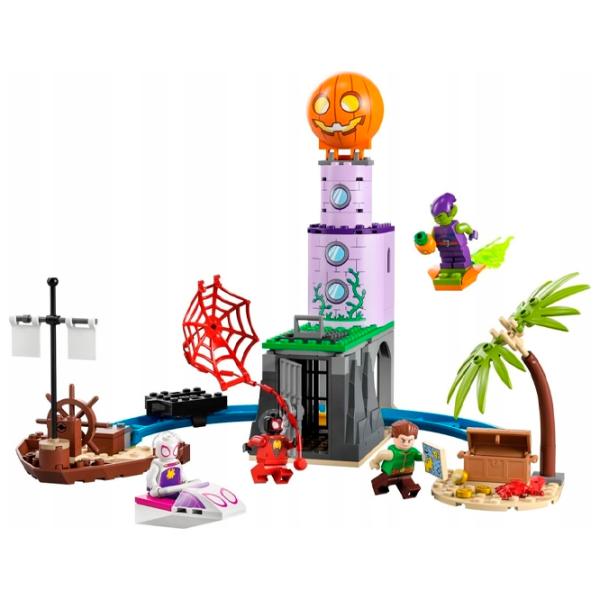Конструктор LEGO Team Spidey at Green Goblin's Lighthouse Персонаж из мультфильма/ Разноцветный photo 2