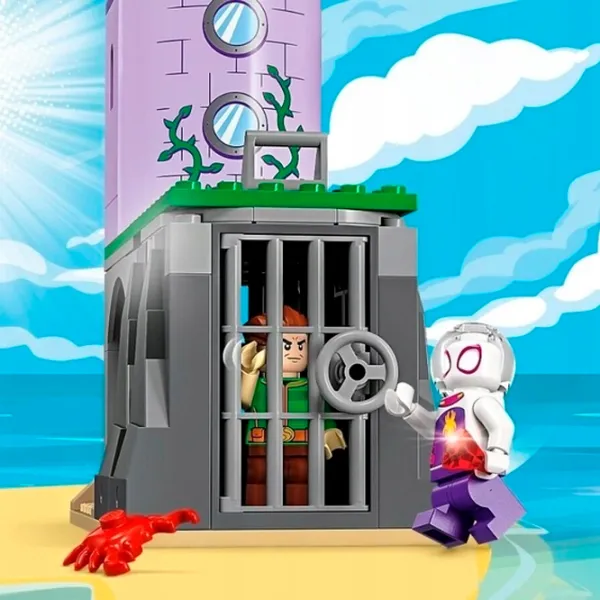 Конструктор LEGO Team Spidey at Green Goblin's Lighthouse Персонаж из мультфильма/ Разноцветный photo 4