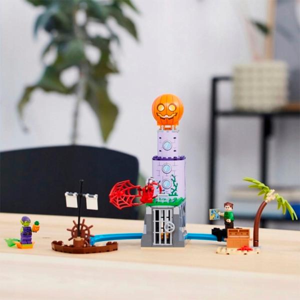 Конструктор LEGO Team Spidey at Green Goblin's Lighthouse Персонаж из мультфильма/ Разноцветный photo 7