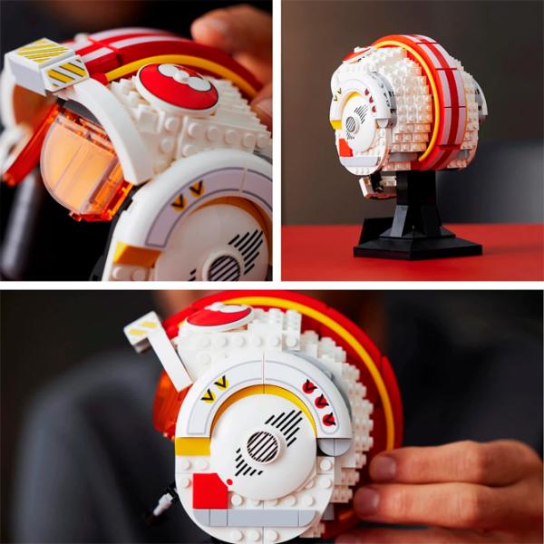 Конструктор LEGO Luke Skywalker (Red Five) Helmet Персонаж из фильма/ Разноцветный photo 8