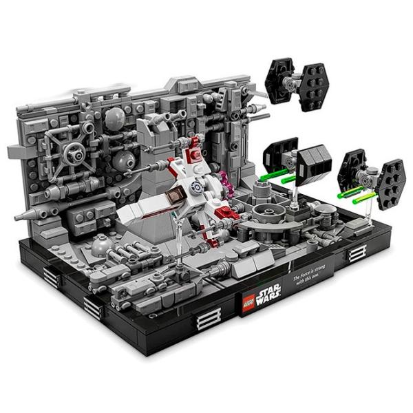 Constructor LEGO Death Star Trench Run Diorama Scenă din film/ Multicolor photo 2