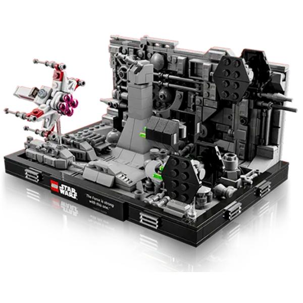 Constructor LEGO Death Star Trench Run Diorama Scenă din film/ Multicolor photo 3