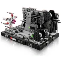 Constructor LEGO Death Star Trench Run Diorama Scenă din film/ Multicolor photo 3