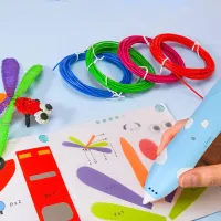 3D ручка Tuosiqi 66-33A Пластик/ Синий photo 2