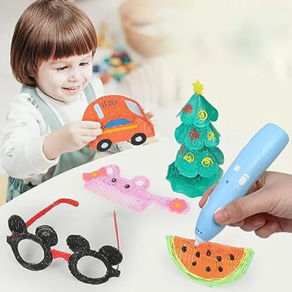 3D ручка Tuosiqi 66-33A Пластик/ Синий photo 3 3D ручка Tuosiqi 66-33A Пластик/ Синий photo 3