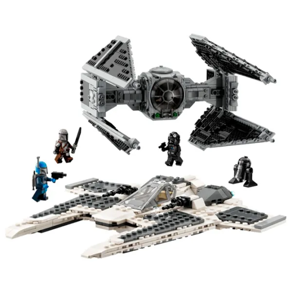 Конструктор LEGO Mandalorian Fang Fighter vs. TIE Interceptor Персонаж из фильма/ Разноцветный photo 2