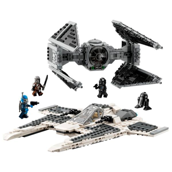 Конструктор LEGO Mandalorian Fang Fighter vs. TIE Interceptor Персонаж из фильма/ Разноцветный photo 2