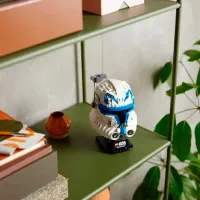 Constructor LEGO Captain Rex Helmet Personaj de film/ Multicolor photo 6