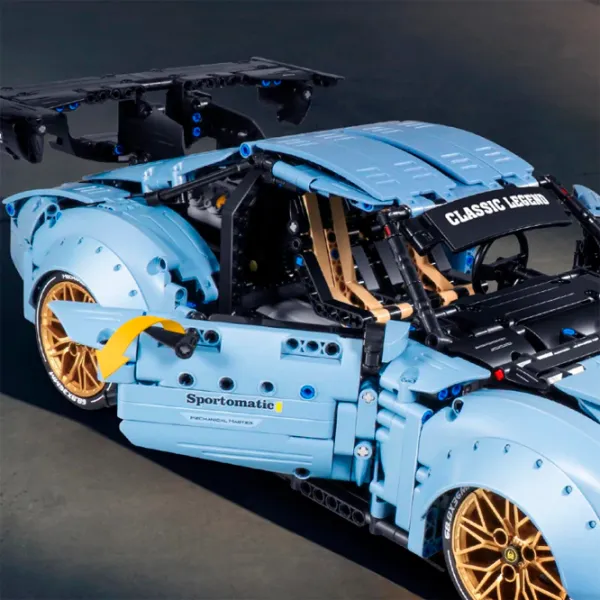 Конструктор XTech Racing Car Model Автомобиль/ Синий photo 2