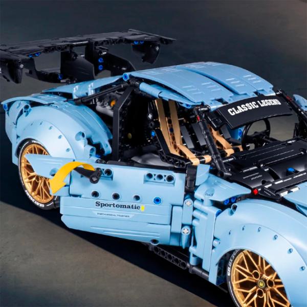 Конструктор XTech Racing Car Model Автомобиль/ Синий photo 2