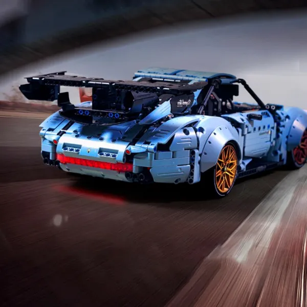 Конструктор XTech Racing Car Model Автомобиль/ Синий photo 3