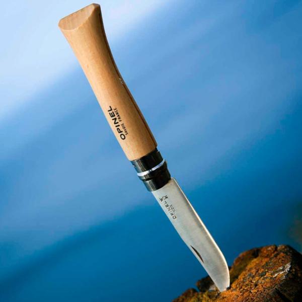Нож Opinel Stainless Steel Nr. 10 для повседневного использования/ Sandvik 12C27 photo 5