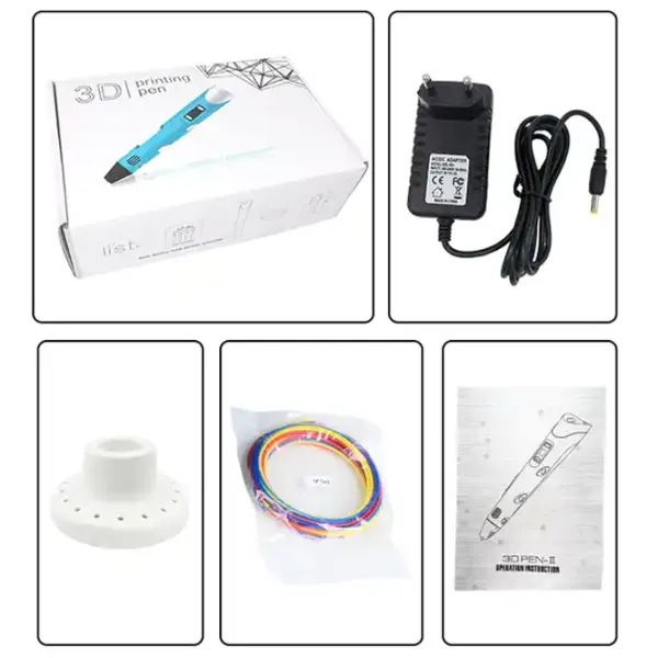 3D ручка 3DPen P62-2 ABS/ Камуфляж photo 3 3D ручка 3DPen P62-2 ABS/ Камуфляж photo 3